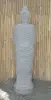  Product image 7 of the product “Standing Buddha made of Riverstone in Dharmachakra position - gesture of wheel of the teaching of Dharma. About 182cm height. ”