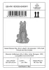  Product image 8 of the product “Seated shepard dog, 65cm Height - cast stone. ”