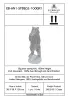  Product image 8 of the product “Big bear eating fish, 100cm H | cast stone ”
