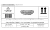  Product image 8 of the product “Jakarta - Bowl with flower motiv, frangipani, Ø 30 cm | cast stone ”
