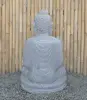  Product image 8 of the product “Seated Buddha made of Riverstone in Abhaya Position - gesture of fearlessness, H. 82cm. ”