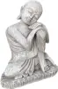  Product image 9 of the product “Amal - Buddha relax - left knee up. 24cm H | cast stone ”