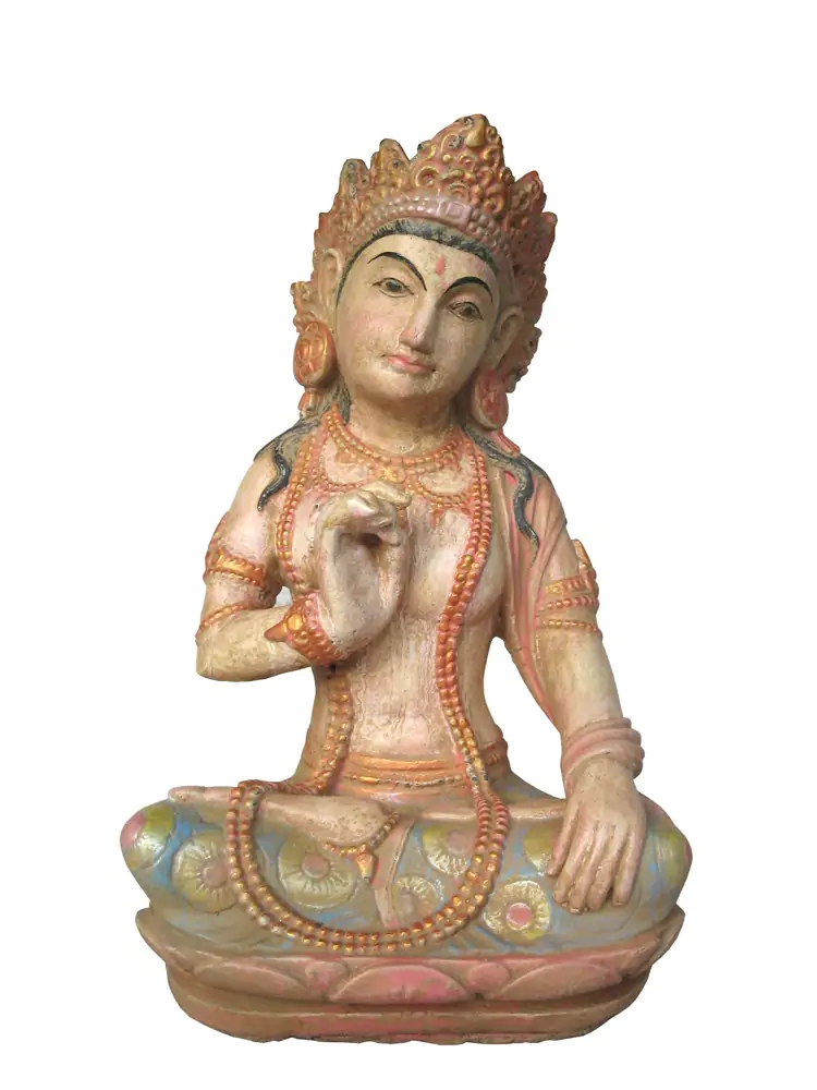  Product image 1 of the product “Dewi Sri, sitting, 55 cm, handpainted ”