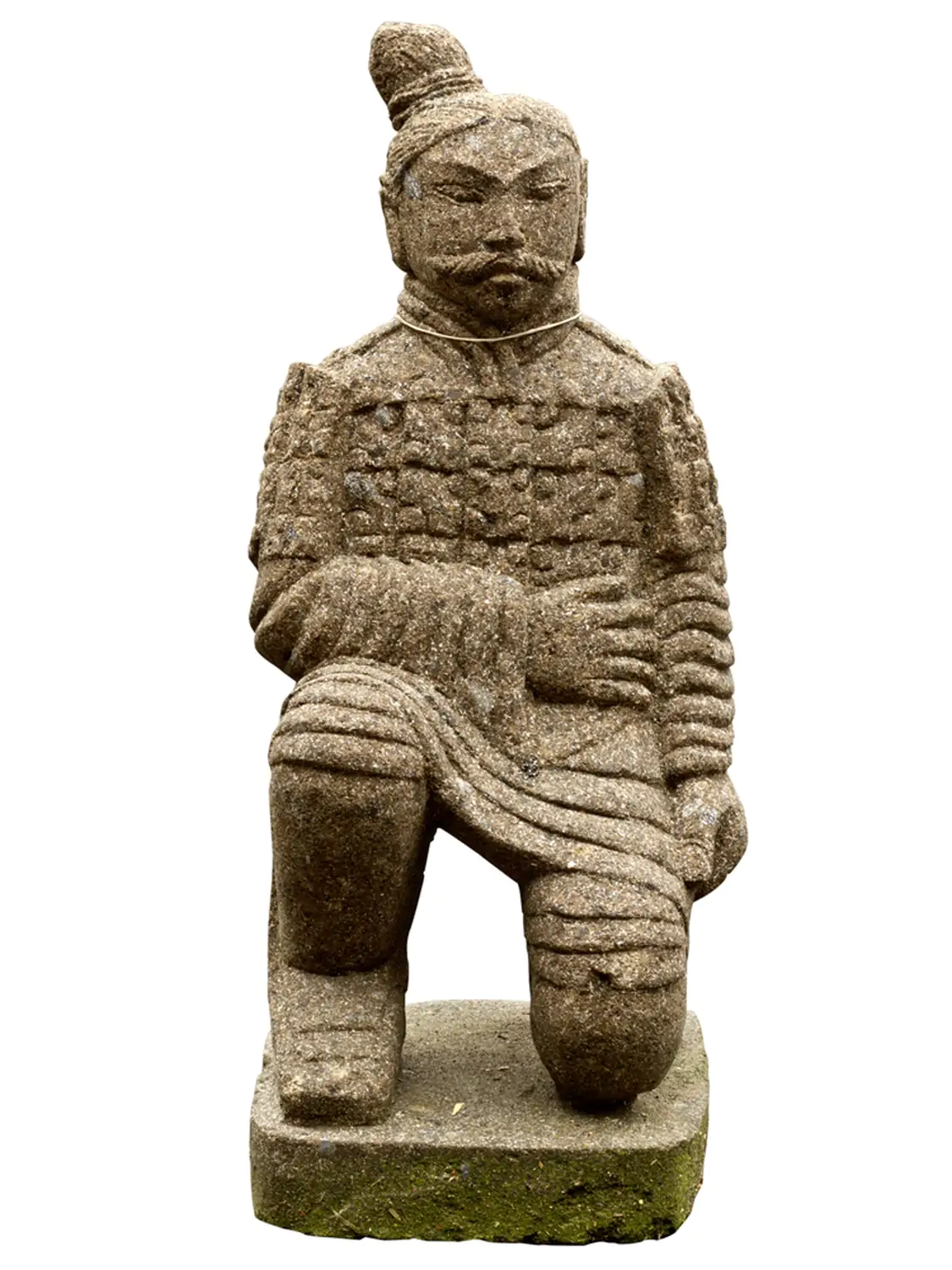  Product image 1 of the product “Warrior kneeing, ca 60cm high, natural ”