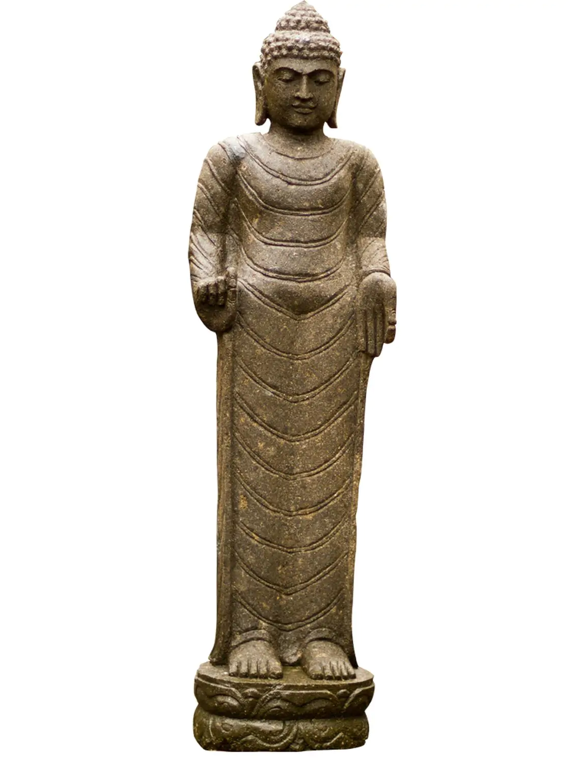  Product image 1 of the product “Standing Buddha, 100cm high, nature ”