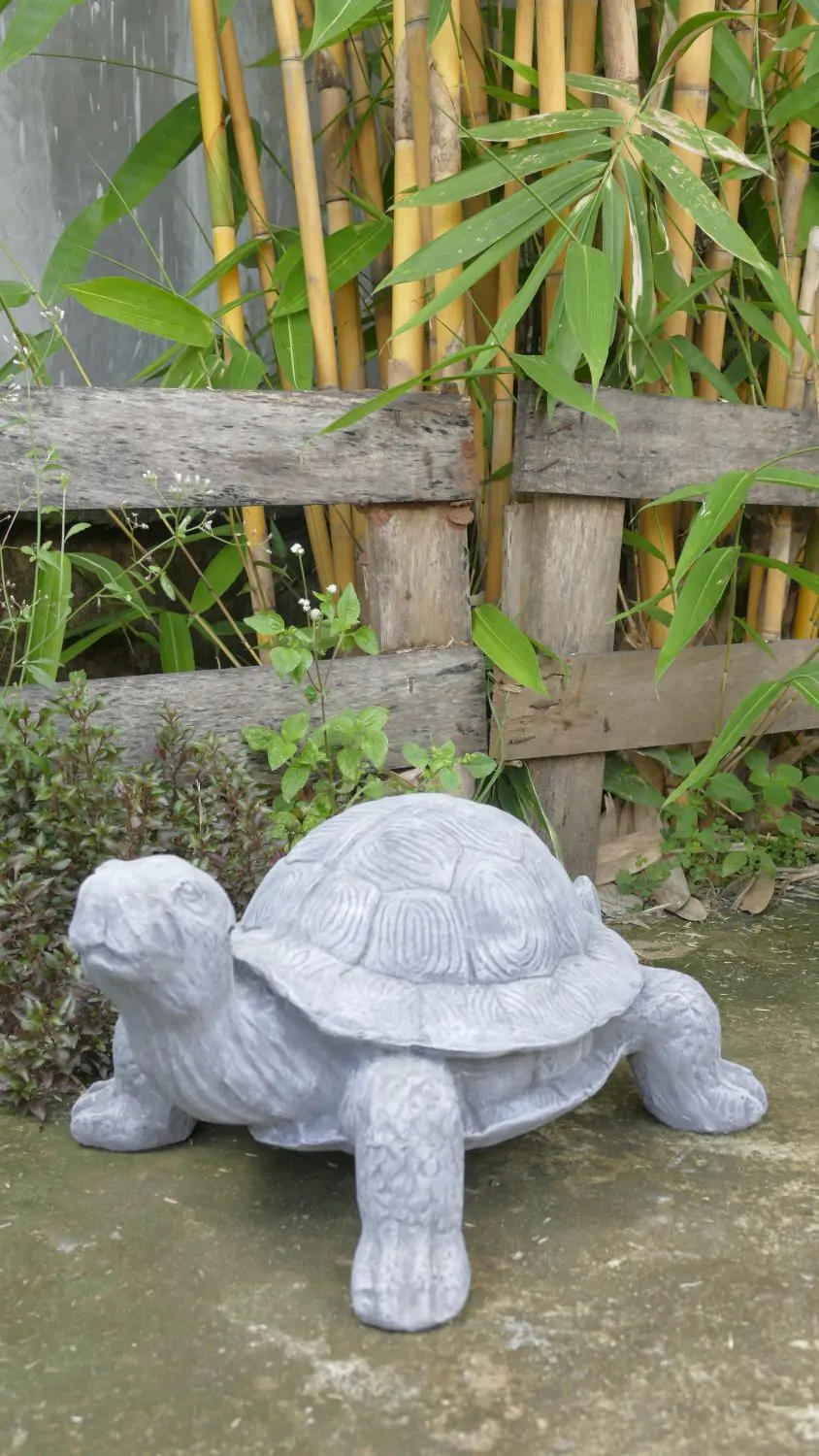  Product image 1 of the product “Shelby - Small Turtle, 48.5 cm L | cast stone ”