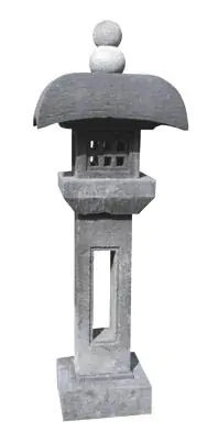  Product image 1 of the product “Lava stone lantern, multi-piece, approx. 120cm height ”