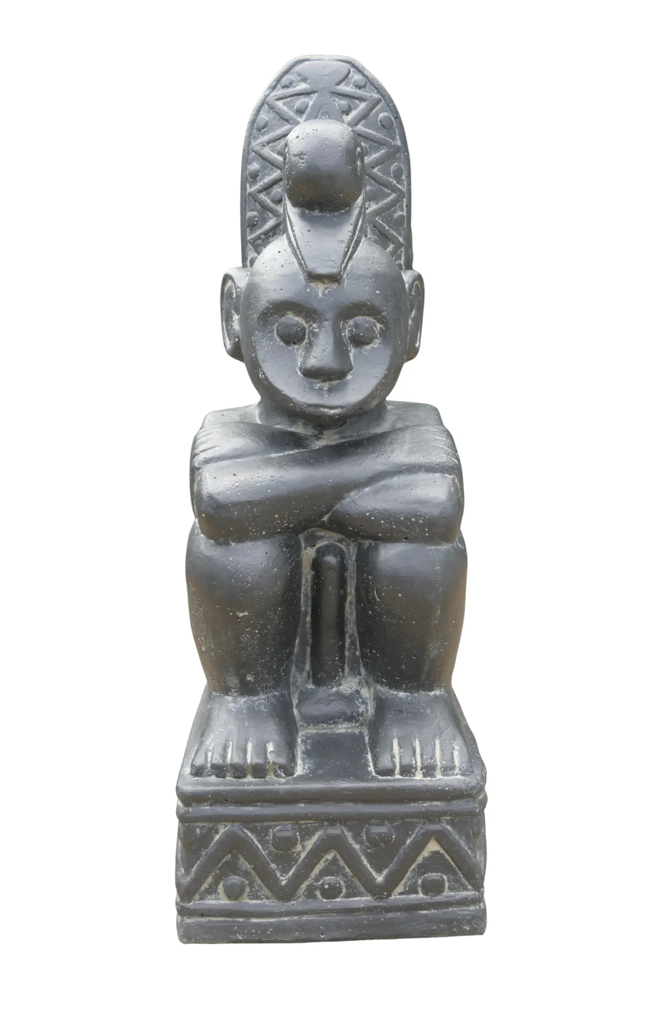  Product image 1 of the product “timor primitiv man, 62 cm high, antique finish ”