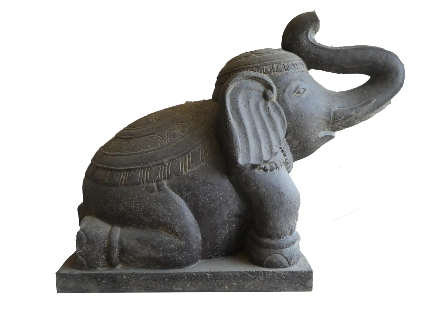  Product image 1 of the product “Seated elephant - indian Style, 100cm length ”