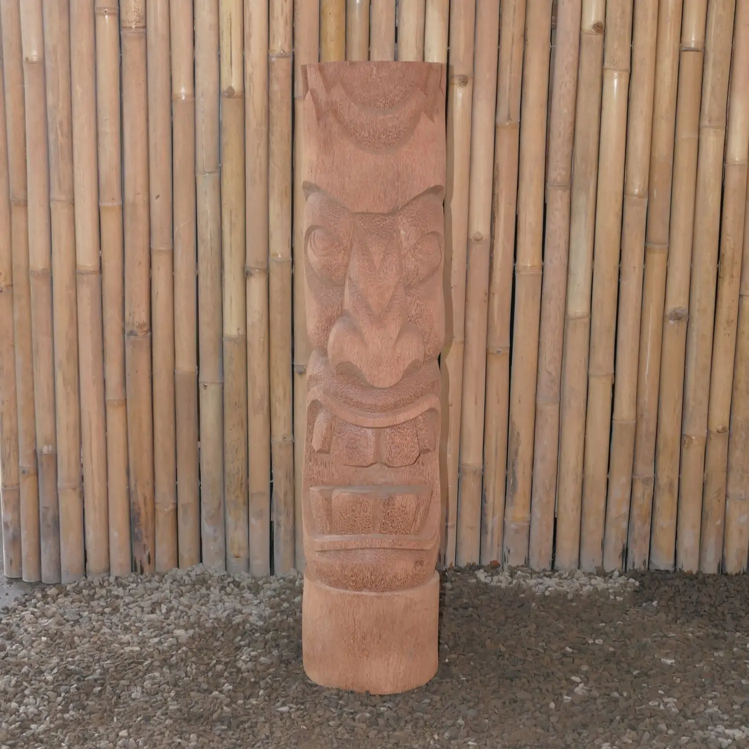 Asiastyle | Tiki Statue Polynesia style. From coconut palm. Model 2 ...