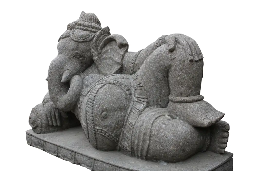  Product image 4 of the product “Reclining Ganesh on a plinth, 105 cm L ”
