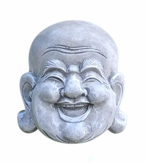  Product image 4 of the product “Mian - Small Buddha mask, 16.5cm H | cast stone ”