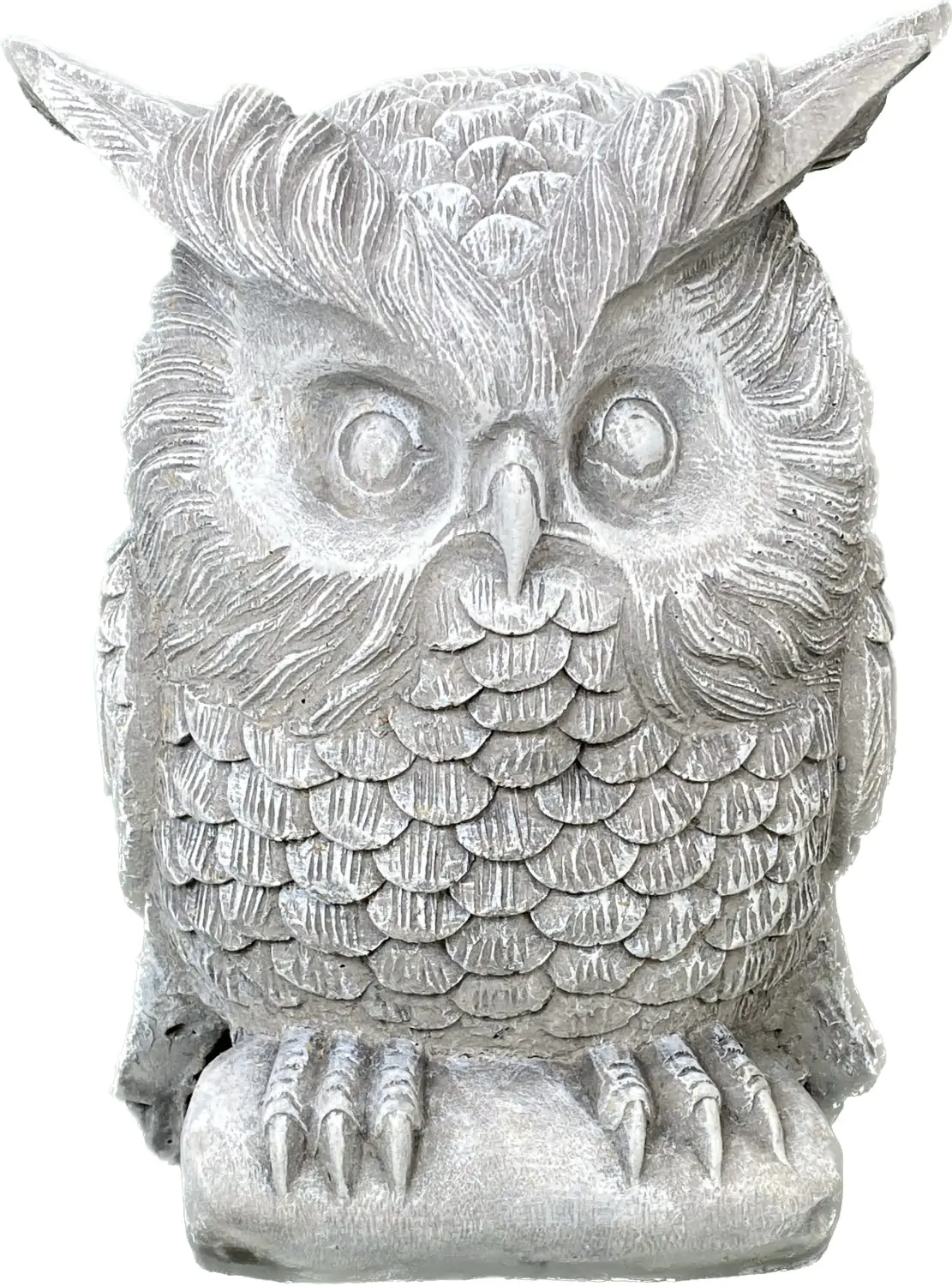  Product image 5 of the product “Esme - Owl, on a pedestal, 26cm H | cast stone ”