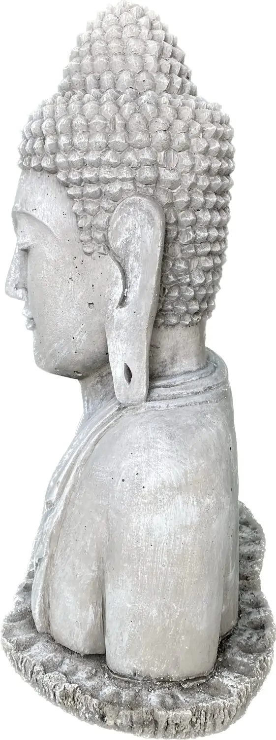  Product image 5 of the product “Naufal - Buddha bust 52 cm H | cast stone ”