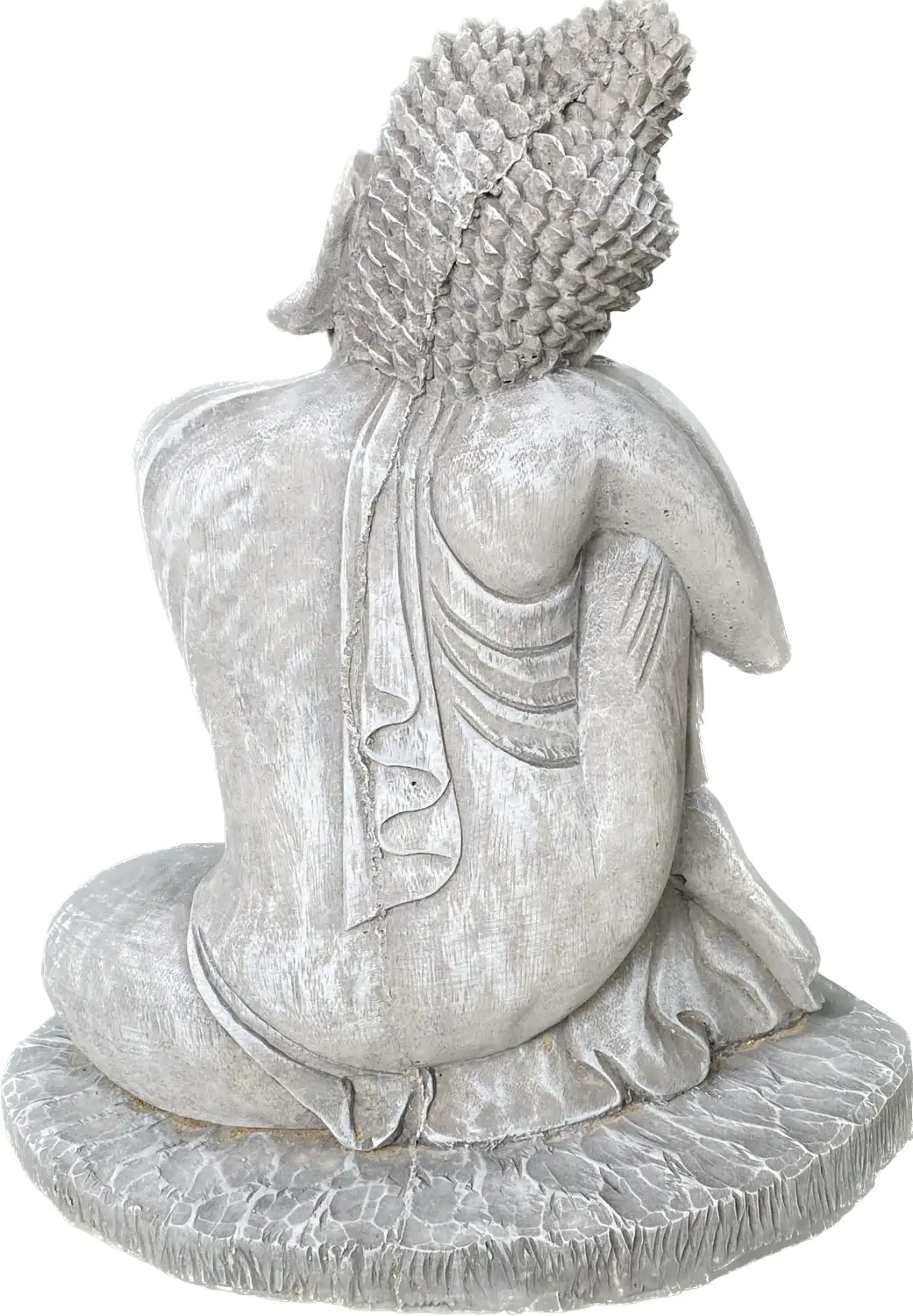  Product image 7 of the product “Vivit - Buddha relax - right knee is up, 44 cm H | cast stone ”