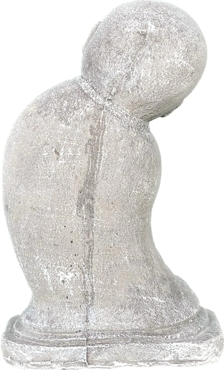  Product image 7 of the product “Ming - Monk, standing, bent sideways 24 cm H | cast stone ”