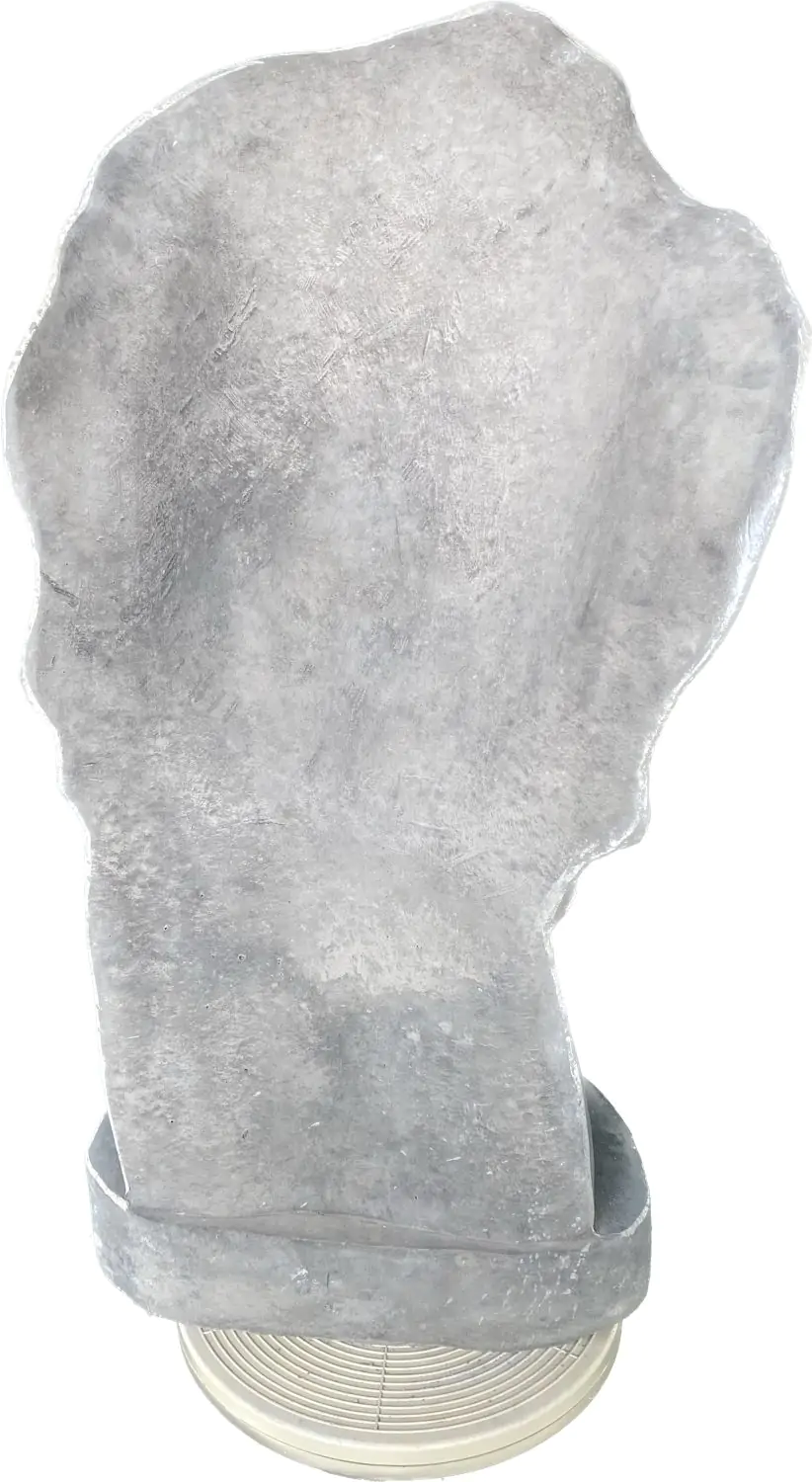  Product image 7 of the product “Aras - Face looking to the right, 90 cm H | cast stone ”